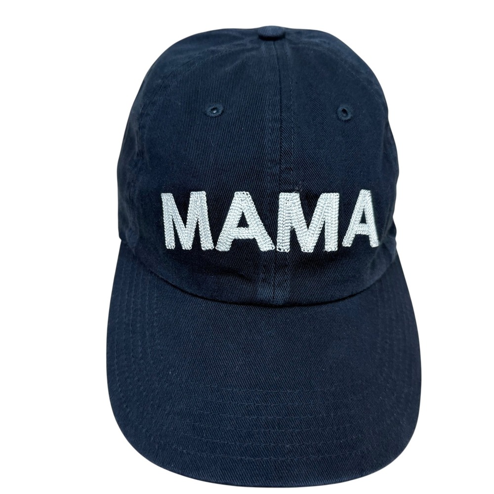 Mama Women Baseball Cap Hat Ingrid & Isabel Adjustable Navy Blue Size OSFA